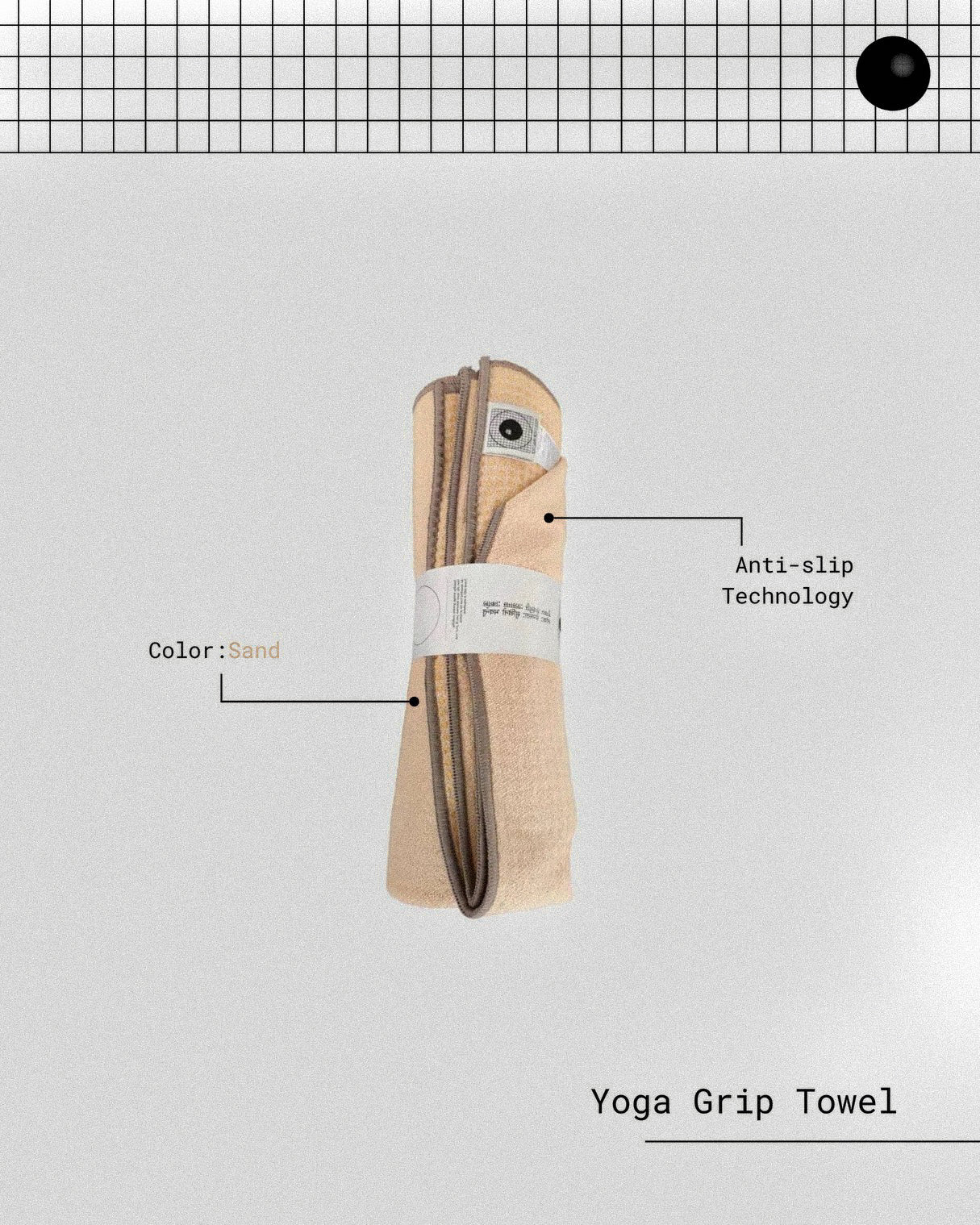 Yoga Grip Towel